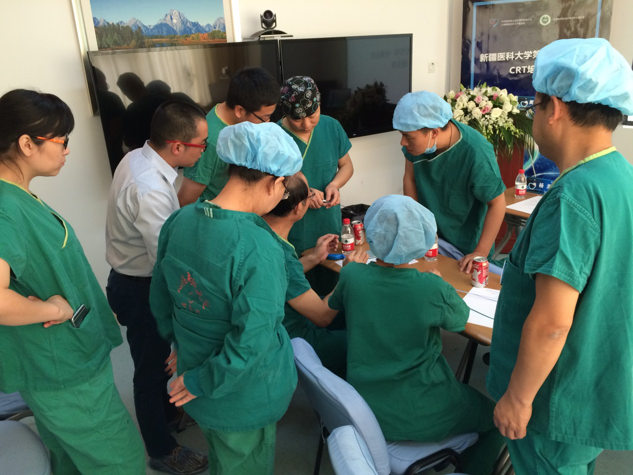 新疆医科大学第一附属医院CRT培训班第三次培训成功举办