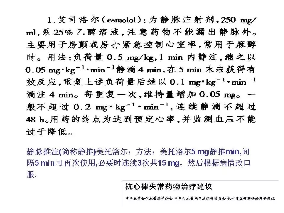 舒茂琴：抗心律失常药物临床应用——老药新用